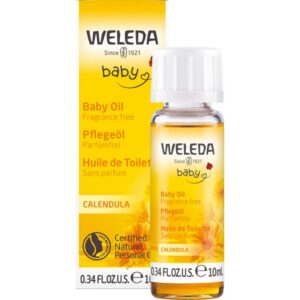 Weleda Gălbenele ulei fără parfum pentru bebeluși 10 ml