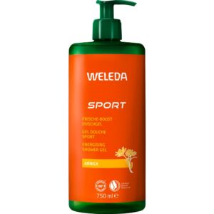Weleda gel de duș Sport energizant cu arnică