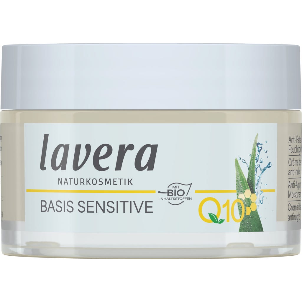 lavera Basis Sensitiv cremă antirid Q10 50 ml