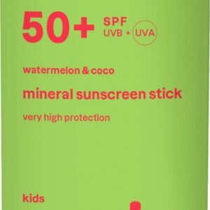 ATTITUDE Sunly Kids Watermelon & Coco, stick mineral SPF 50+, 60 g