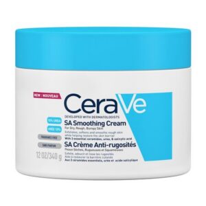 CeraVe SA Cremă hidratantă și exfoliantă anti-rugozități 340 g