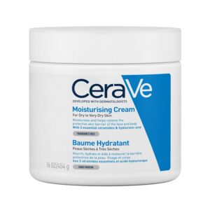 CeraVe cremă hidratantă pentru față și corp, recipient de 454 g