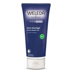 Weleda Men gel de duș revigorant, tub de 200 ml