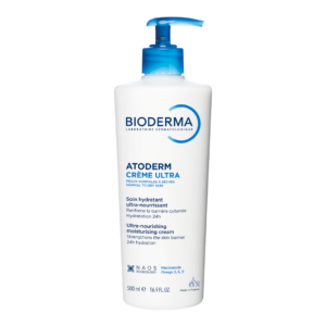 Bioderma Atoderm Ultra, cremă hidratantă neparfumată pentru față și corp, 500 ml