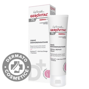 Gerovital H3 Derma+, cremă dermoreparatoare pentru piele iritată și sensibilă, 50 ml